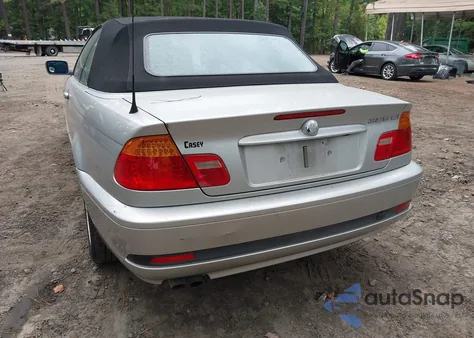 2004 BMW 325Ci from USA, damaged, VIN WBABW33404PL30612